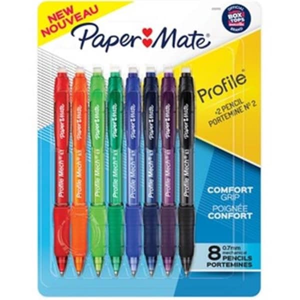 Newell Brands PAP2105705 7 mm Paper Mate Mechanical Pencils; Assorted Color - Pack of 8 PAP2105705 - main